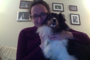 I'm rocking a purple turtleneck today for Day 1...